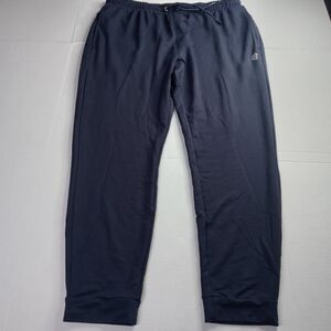 VEBOON Joggers Men's 3XL Blue Running Track Pant Gym Workout Pants Tapered